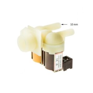Βαλβίδα Πλυντηρίου Διπλή Ίσια Φ10mm BOSCH/SIEMENS/PITSOS