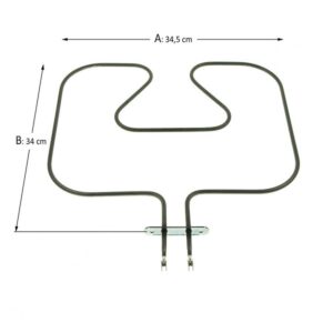 Κάτω Αντίσταση Φούρνου AEG 1000W