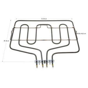 Άνω Αντίσταση - Γκριλ Φούρνου BOSCH/SIEMENS 1000+1800W