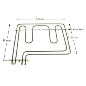 Άνω Αντίσταση - Γκριλ Φούρνου NARDI 1100 + 2000W