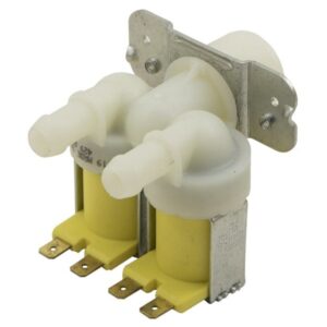 Βαλβίδα Διπλή Ίσια Πλυντηρίου Ρούχων 24 Volt