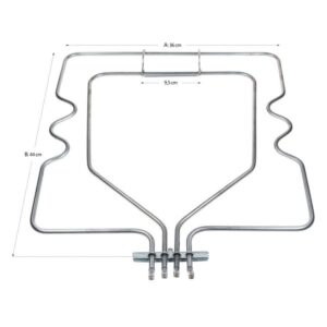Κάτω Αντίσταση Φούρνου (Διπλή) BOSCH/SIEMENS 830+650W