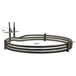 Αντίσταση Αέρος Φούρνου ΓΕΝΙΚΗΣ ΧΡΗΣΗΣ Κοντό Λαιμό 3500W