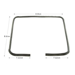 Φλάντζα Φούρνου GORENJE (Διπλά Γαντζάκια) 36 x 32 x 12,5 cm