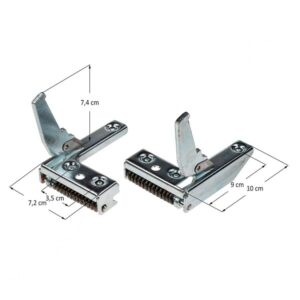 Μεντεσές Πόρτας Κουζίνας BOSCH/SIEMENS (Ζεύγος)