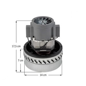 Mοτέρ Σκούπας Πλύσεως Μεγάλο Nερού BY PASS 1200W COBRA ΑΜΕΤΕΚ
