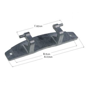 Μεντεσές Πόρτας Πλυντηρίου Ρούχων BOSCH Original