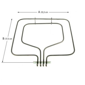 Κάτω Αντίσταση Φούρνου (Διπλή) SIEMENS 230 Volt - 880 Watt/86 Volt - 620 Watt