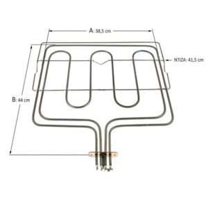 Άνω Αντίσταση & Γκριλ Φούρνου Συμβατή για MIELE 1000 + 2000 Watt
