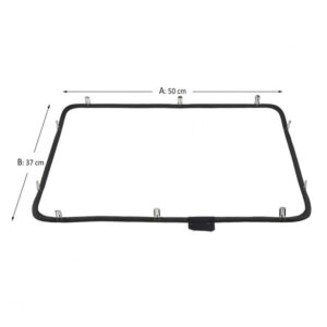 Φλάντζα Φούρνου BOSCH/SIEMENS 10 Γαντζάκια
