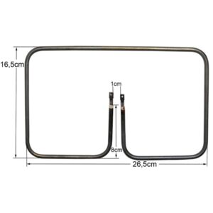 Αντίσταση Τοστιέρας PHILIPS 900 Watt – 110 Volt (26,5 x 16 x 8 cm)