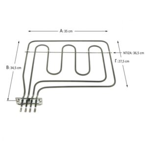 Άνω Αντίσταση & Γκριλ Φούρνου BOSCH 900 + 1600 Watt