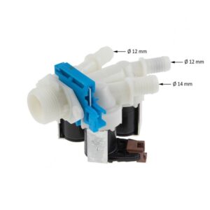 Βαλβίδα Τριπλή 180° Πλυντηρίου Ρούχων με Μετρητή Ροής AEG