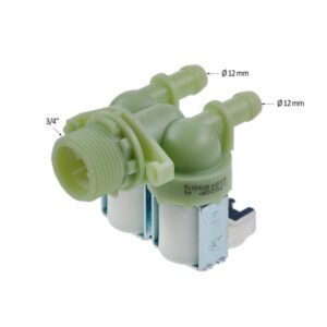 Βαλβίδα Διπλή 180° Πλυντηρίου Ρούχων CANDY