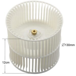 Φτερωτή Μοτέρ Απορροφητήρα Διπλή WHIRLPOOL INDESIT Φ13CM - Φ10,5CM L12