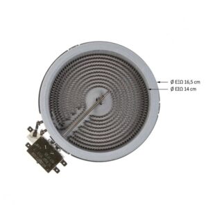 Εστία Κεραμική EGO Φ165mm-1200 Watt (Μονή)