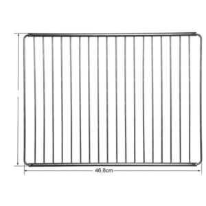 Σχάρα Φούρνου Κουζίνας Μεταβλητού Μεγέθους 35cm Πτυσσόμενη 47cm-75cm