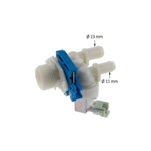 Βαλβίδα Διπλή 180° Πλυντηρίου Ρούχων AEG με Μετρητή Ροής