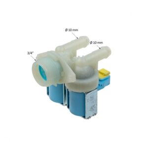 Βαλβίδα Διπλή 180° Πλυντηρίου Ρούχων BEKO