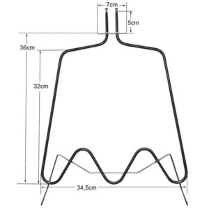 Κάτω Αντίσταση Φούρνου WHIRLPOOL 1150 Watt