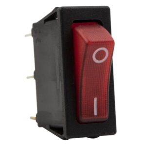 Διακόπτης On-Off Ι Μεσαίος Με Φως Κόκκινος