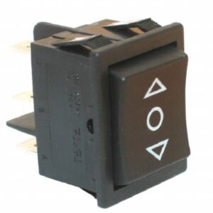 Διακόπτης On-Of-On Ι Μεγάλος Χωρίς Φως Μαύρος